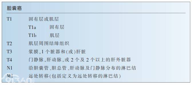 胆囊癌tnm分期图文解析 智慧病理网